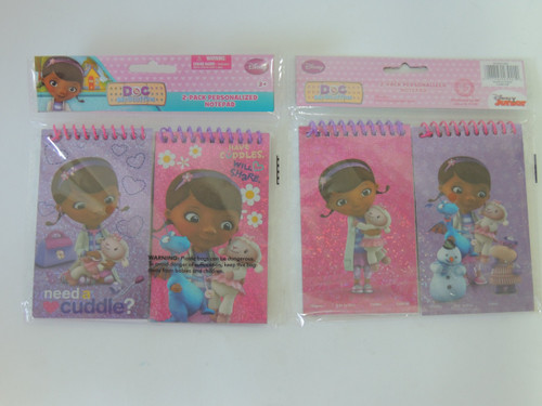 Disney Doc Mcstuffins 4pcs Personalized Notepad