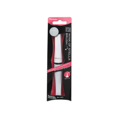 Kuretake Zig Wink of Stella Brush II Pen - Silver