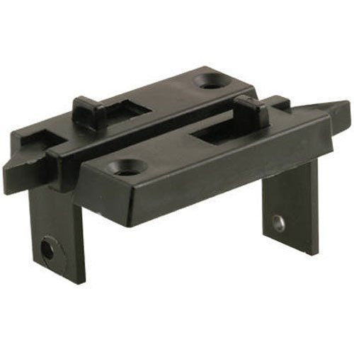 Slide-Co 172434-B Spring Loaded Sliding Window Tilt Latch, Black, 1-Pair