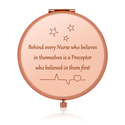Jielahua Nurse Preceptor Gift Rose Gold Compact Mirror Appreciation Gift for Nurse Preceptor Thank You Gifts Nurse Instructor Gift Nurse Preceptor Birthday Gift Nurse Graduation Gift Preceptors Gift Jielahua Nurse Preceptor Gift Rose Gold Compact Mirror Appreciation Gift for Nurse Preceptor Thank You Gifts Nurse Instructor Gift Nurse Preceptor Birthday Gift Nurse Graduation Gift Preceptors Gift