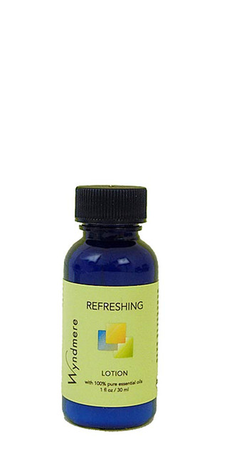 Wyndmere Refreshing Lotion 1oz Aromatherapy Lotion with Pure Essential Oils