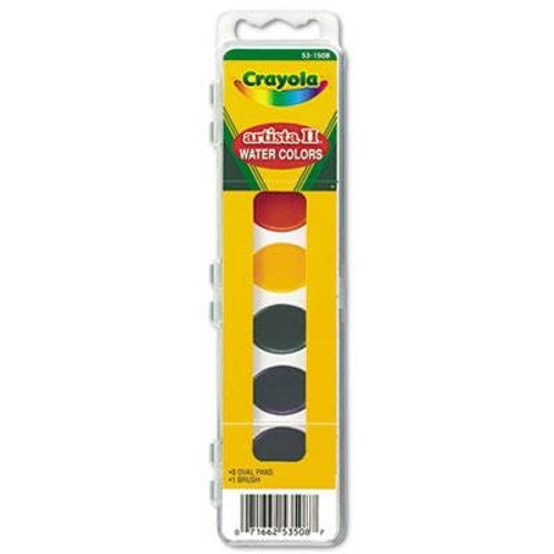 Crayola 531508 Artista II 8-Color Watercolor Set, 8 Assorted Colors CYO531508 Crayola 531508 Artista II 8-Color Watercolor Set, 8 Assorted Colors CYO531508