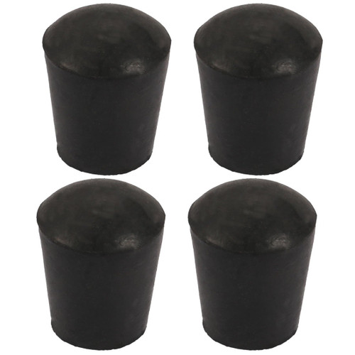 uxcell 4Pcs Furniture Table Chair Round Rubber Leg Tip Cap 16mm Inner Diameter