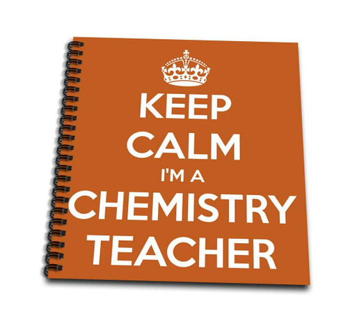 3dRose Keep Calm I'm A Chemistry Teacher-Mini Notepad, 4 by 4" (db_159556_3)