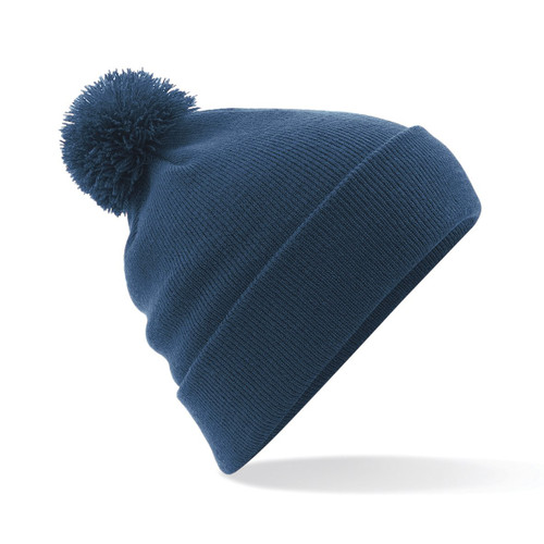 Beechfield Unisex Original Pom Pom Winter Beanie Hat (One Size) (Petrol)