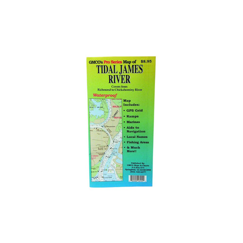 GMCO 16200PS Tidal James River Map