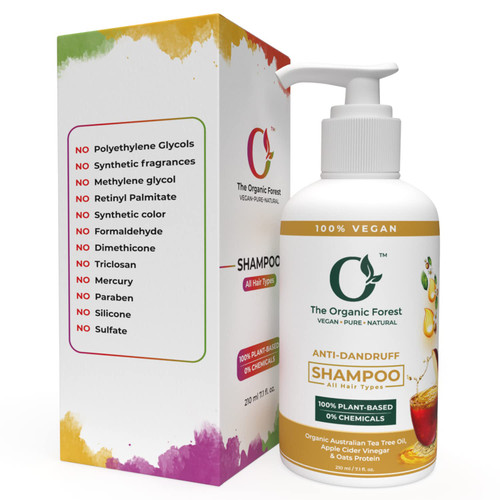 Anti Dandruff Shampoo for Hair | Rosemary and Tea Tree Shampoo | Stronger Hair & Healthier Scalp Organic Shampoo | Scalp Care Shampoo | 7.1 Fl Oz Anti Dandruff Shampoo for Hair | Rosemary and Tea Tree Shampoo | Stronger Hair & Healthier Scalp Organic Shampoo | Scalp Care Shampoo | 7.1 Fl Oz