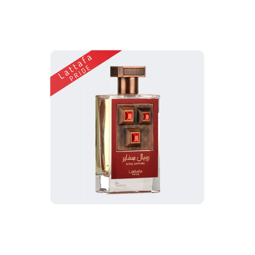 Lattafa Perfumes Royal Sapphire Tester Unisex EDP - 20ml | Mandarin, Lemon, Saffron | Apple, Mint, Lemon, Marine Patchouli, Cedarwood