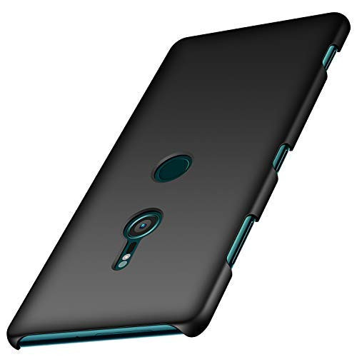Tianyd Sony Xperia XZ3 Case, [Ultra-Thin] Materials Ultra-Thin Protective Cover for Sony Xperia XZ3 (Smooth Black)