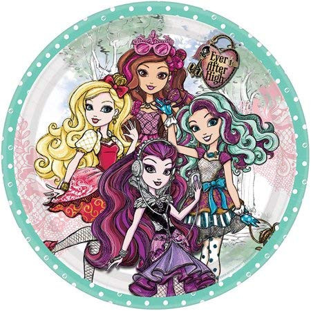 amscan Ever After High Lunch/Dinner Plates 8ct