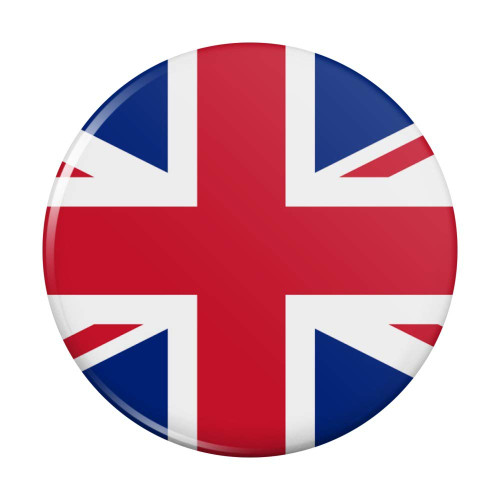 United Kingdom Great Britain Union Jack Country Flag Compact Pocket Purse Hand Cosmetic Makeup Mirror