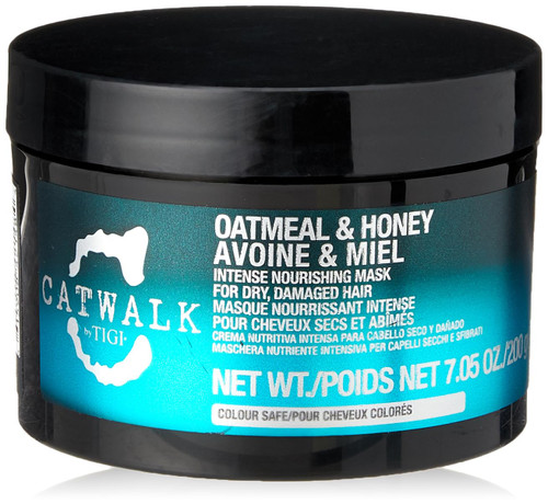 Tigi Catwalk Oatmeal and Honey Intense Nourishing Mask for Unisex, 7.05 Ounce Tigi Catwalk Oatmeal and Honey Intense Nourishing Mask for Unisex, 7.05 Ounce