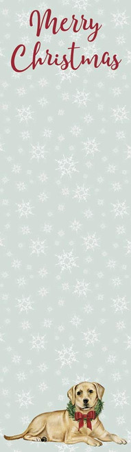 Primitives By Kathy Merry Christmas Yellow Lab List Notepad