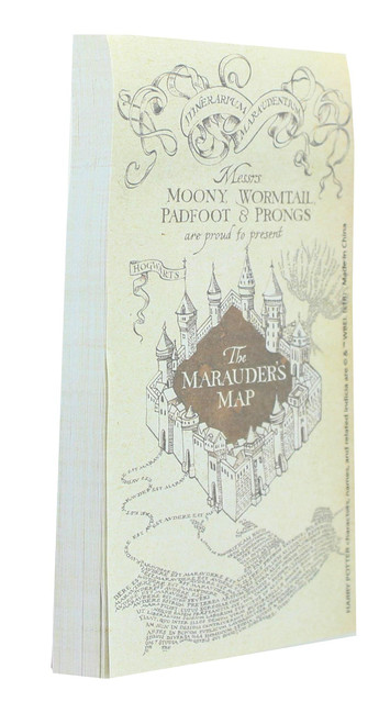 Harry Potter Marauder's Map Sticky Notepad
