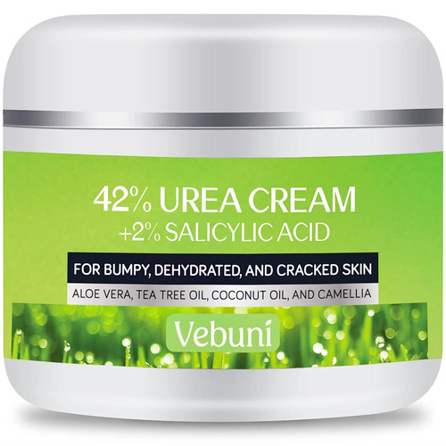Vebuni Urea Cream 42% Foot Cream Salicylic Acid 4 Oz, Upgraded Callus Remover For Feet, Knees& Elbows, Intensive Moisturizes & Softens Skin, Exfoliates Dead Skin Vebuni Urea Cream 42% Foot Cream Salicylic Acid 4 Oz, Upgraded Callus Remover For Feet, Knees& Elbows, Intensive Moisturizes & Softens Skin, Exfoliates Dead Skin