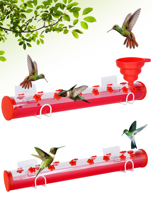 Hummingbird Feeder Window - Window Bird Feeder - Humming Birds Feeders for Outside Window - Hummingbird Feeders for Outdoors Hanging - Clear Bird Feeders for Window Viewing - Gift for Grandparents Hummingbird Feeder Window - Window Bird Feeder - Humming Birds Feeders for Outside Window - Hummingbird Feeders for Outdoors Hanging - Clear Bird Feeders for Window Viewing - Gift for Grandparents