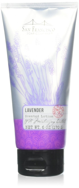 San Francisco Soap Company Lavender, Body Lotion, 6 Ounce