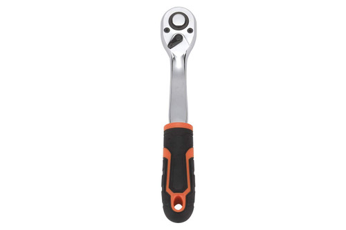 FLZOSPER 3/8" Drive Socket Ratchet Wrench,8" Quick-Release Composite Offset Ratchet, 72-Tooth Oval Head?Reversible?CR-V Steel