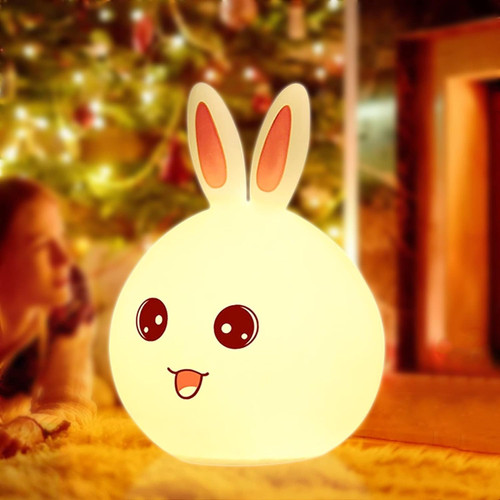 Night Lights for Kids Room, Kawaii Cute Night Light Silicone Bunny Lamp for Toddlers Girls with 7 LED Colors Changing,Tap Control Portable Nursery Nightlight USB Rechargeable Room Decor Stuff Gift Night Lights for Kids Room, Kawaii Cute Night Light Silicone Bunny Lamp for Toddlers Girls with 7 LED Colors Changing,Tap Control Portable Nursery Nightlight USB Rechargeable Room Decor Stuff Gift