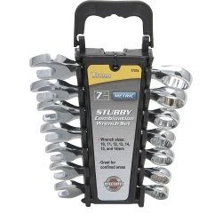 Titan 17374 7-Piece 12-Point Metric Stubby Combination Wrench Set