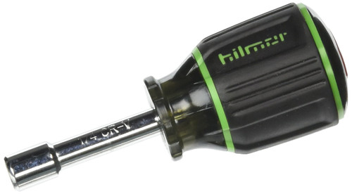 hilmor 1839055 1-1/2" Shaft Magnetic Nut Driver, 1/4"