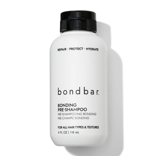 Bondbar Pre-Shampoo Repair Treatment for Damaged Hair, Reduces Breakage & Frizz, Moisturizes & Adds Shine, Strengthens All Hair Types & Textures, Vegan, Cruelty-Free, 4 Fl. Oz. Bondbar Pre-Shampoo Repair Treatment for Damaged Hair, Reduces Breakage & Frizz, Moisturizes & Adds Shine, Strengthens All Hair Types & Textures, Vegan, Cruelty-Free, 4 Fl. Oz.