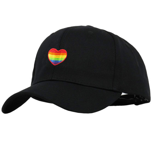 Foetest Adjustable Baseball Cap Color Hat Sunhat Headwear Embroidered Cotton Cap Black
