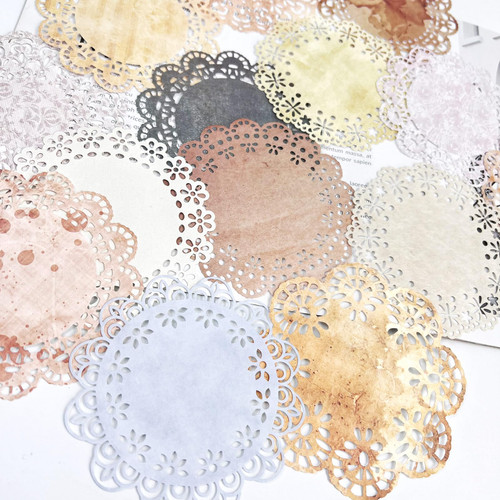 60 PCS Vintage Lace Scrapbook Paper Aesthetic Decorative Papers Scrapbooking Supplies Kit for DIY Journal Journaling Bullet Planners Junk Art Collage Cottagecore Album Frames 60 PCS Vintage Lace Scrapbook Paper Aesthetic Decorative Papers Scrapbooking Supplies Kit for DIY Journal Journaling Bullet Planners Junk Art Collage Cottagecore Album Frames