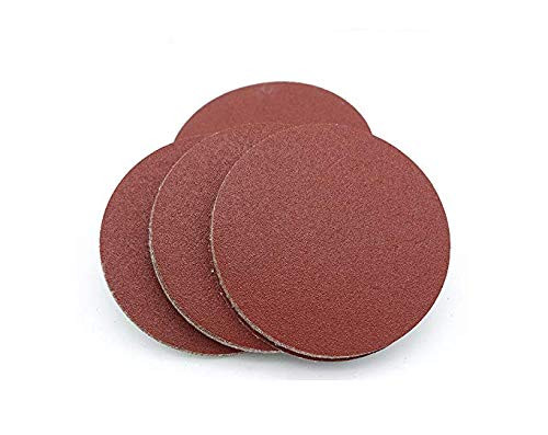 Lheng 4-Inch 60 Grit Hook and Loop Sanding Discs Sand Sheet 40pcs