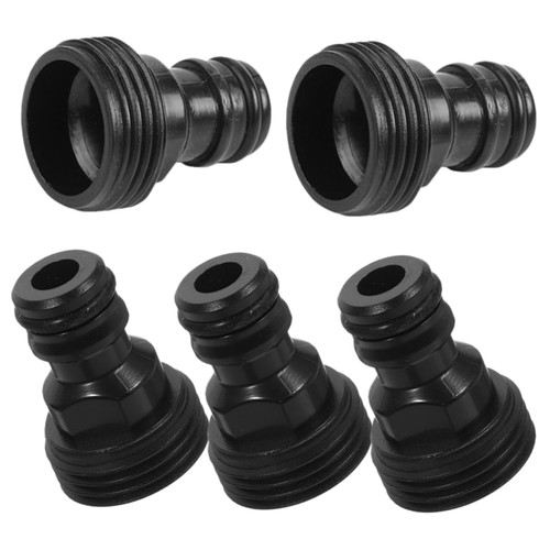 Sosoport 5pcs Quick Connect Hose Fittings Sink to Hose Adapter Hose Connector Hose Adapters Garden Hose Quick Connect Fittings Water Pipe Connectors Washing Machine Faucet Plastic