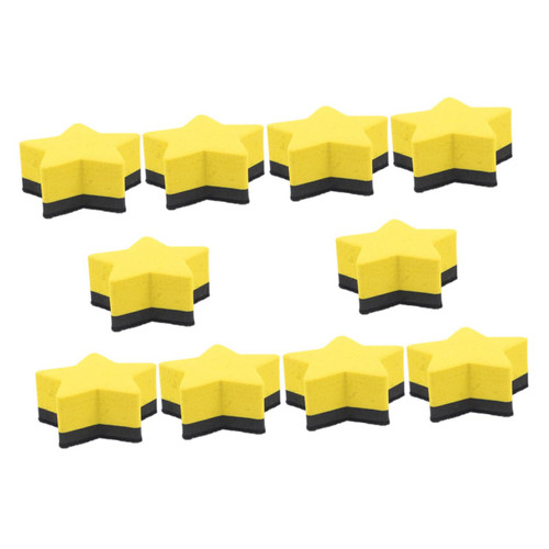 STOBOK 10pcs Blackboard Whiteboard Eraser Dry Erase Board Wiper Dry Erase Board Eraser Classroom Whiteboard Erasers Chalkboard Eraser Multifunction Classroom Supplies Eva Office