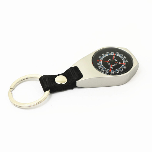 Compass Keychain?Survival Compass,Key Ring Compass for Kids,Portable Mini Compass,Metal Carabiner Compass,Mini Metal Compass for Outdoor Comping Travling Mountaineering Hiking