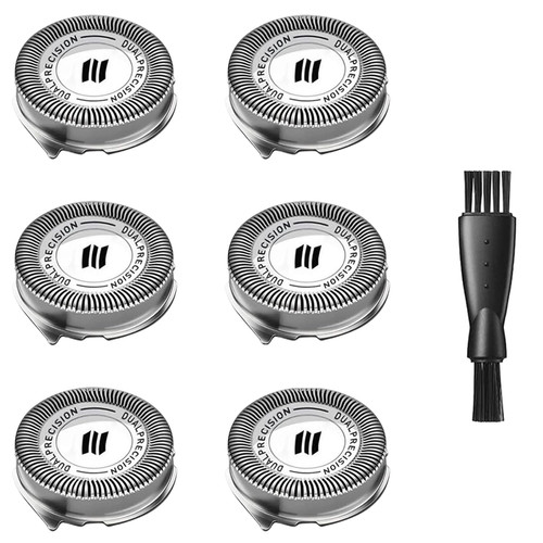 ?6 pcs?HQ8 Replacement Heads Compatible with Norelco Aquatec Shavers, Compatible with Philips Razor PT720 AT880 AT810 Heads, HQ8 Blades