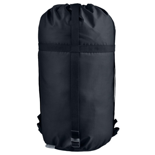 TRIWONDER Compression Sack Nylon Compression Stuff Sack Compression Stuff Sack Sleeping Bag Stuff Sack Ditty Bags with Dust Flap for Backpacking, Hiking, Camping, Traveling (Black, S)