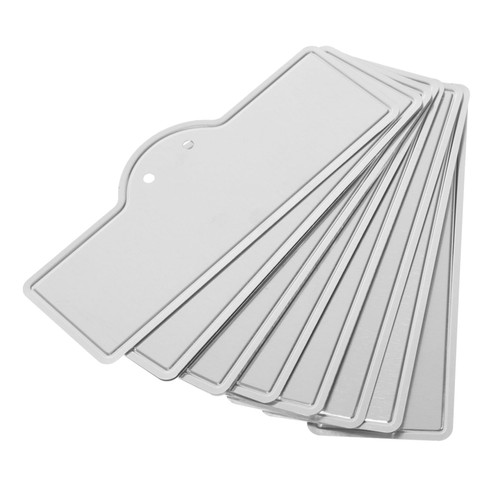 HAKIDZEL 20pcs Gardening Plant Labels Metal Nursery Markers Garden Label Metal Plant Stake Signs Gardening Plant Marker Flower Plant Tags Weatherproof Garden Markers Potted Plant Aluminum