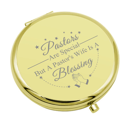 Pastor's Wife Gift Compact Makeup Mirror Pastor's Wife Appreciation Gifts Religious Gift Inspirational Gift Minister's Wife Gift Folding Makeup Mirror Christian Birthday Gift for Women (Gold) Pastor's Wife Gift Compact Makeup Mirror Pastor's Wife Appreciation Gifts Religious Gift Inspirational Gift Minister's Wife Gift Folding Makeup Mirror Christian Birthday Gift for Women (Gold)