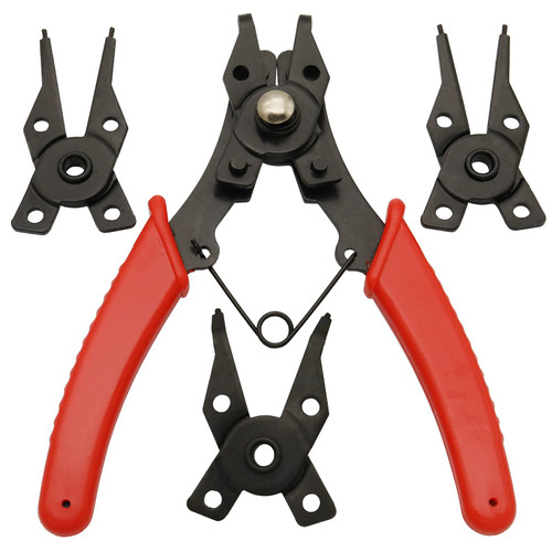 Didamx 4 In 1 Interchangeable Jaws Circlip Pliers Internal Snap Rings External Snap Rings Multifunctional Snap Ring Circlip Pliers Tools Didamx 4 In 1 Interchangeable Jaws Circlip Pliers Internal Snap Rings External Snap Rings Multifunctional Snap Ring Circlip Pliers Tools