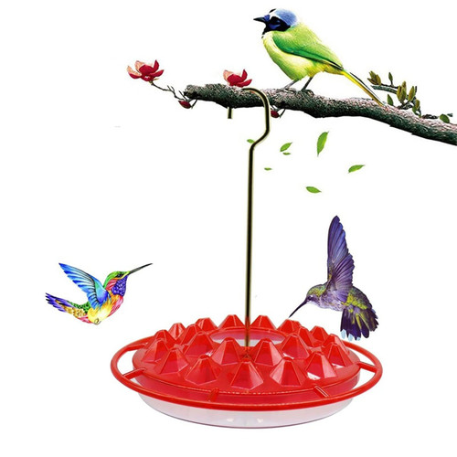 Hummingbird Feeders for Outdoors Hanging?Mary's Hummingbird Feeder with Perch and Built-in Ant Moat, 25 Feeder Ports,Easy to Clean, Hummingbird Feeders for Outdoors Hanging (A) Hummingbird Feeders for Outdoors Hanging?Mary's Hummingbird Feeder with Perch and Built-in Ant Moat, 25 Feeder Ports,Easy to Clean, Hummingbird Feeders for Outdoors Hanging (A)