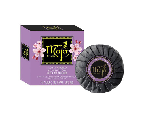 Maja Flor de Ciruelo Hand Soap | Plum Blossom Bar Soap, Bath Soap with Pleasant Scent that has a Relaxing Effect; 3.5 Ounces Maja Flor de Ciruelo Hand Soap | Plum Blossom Bar Soap, Bath Soap with Pleasant Scent that has a Relaxing Effect; 3.5 Ounces