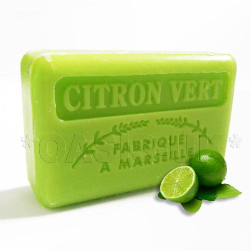 Foufour 125G Savon De Marseille Soap - Lime (Citron Vert)