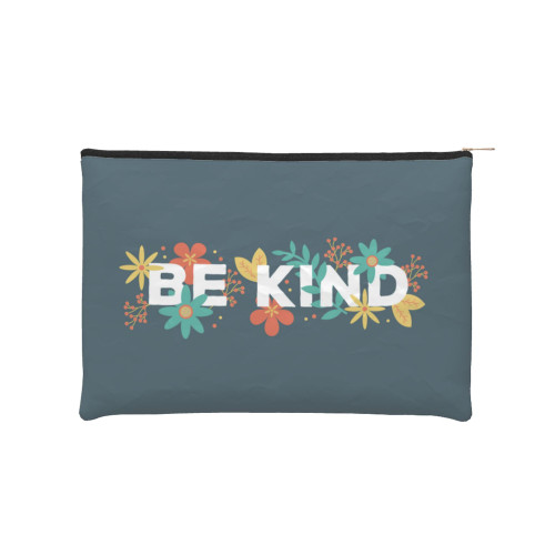 iapodiad Small Makeup Bag Be Kind Cosmetic Bag for Women Portable Purse Travel Toiletry Bag Accessories Organizer Zipper Pouch iapodiad Small Makeup Bag Be Kind Cosmetic Bag for Women Portable Purse Travel Toiletry Bag Accessories Organizer Zipper Pouch