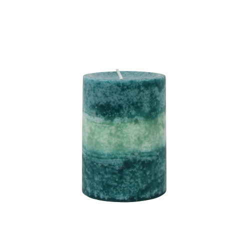 Jeco 3 x 4 Inch Fresh Ocean Flowers Scented Pillar Candle