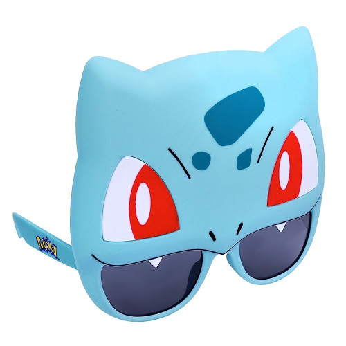 Sun-Staches Pokemon Official Bulbasaur Sunglasses | Costume Accessory | UV 400 | One Size Fits Most