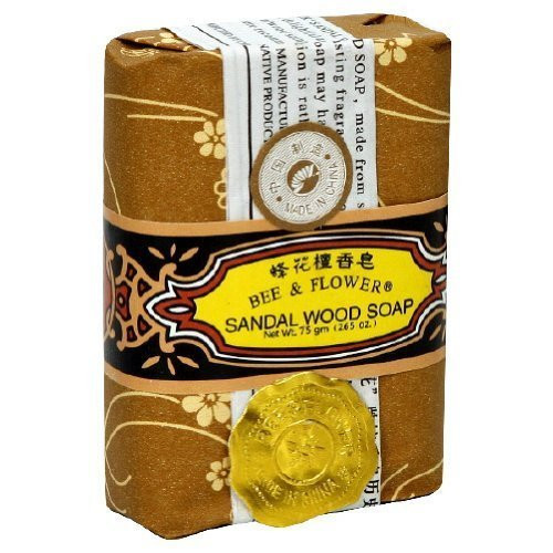 Band F Soap Sandalwood - 2 Bars (2x 2.65 Ounces) by Bee & Flower