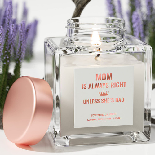 Gifts for Mom from Daughter Son - Mom Birthday Gifts from Daughter, Mothers Day and Christmas Gifts for Mom, Funny Candle Gifts for Mom, Lavender Scented Candle Gifts for Mom from Daughter Son - Mom Birthday Gifts from Daughter, Mothers Day and Christmas Gifts for Mom, Funny Candle Gifts for Mom, Lavender Scented Candle