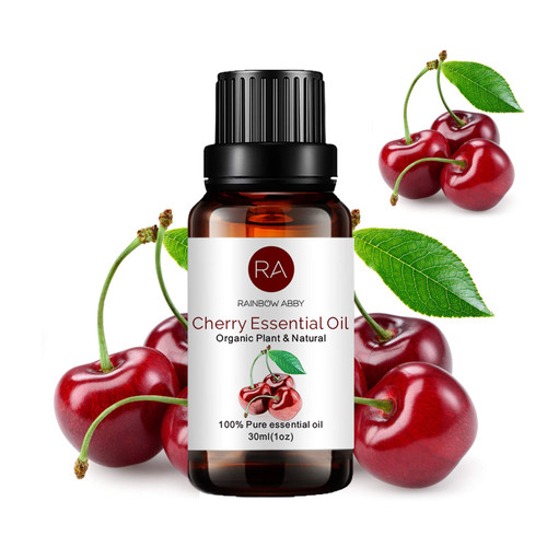 Cherry Essential Oil 100% Pure Premium Grade Aromatherapy Oil for Perfume, Diffuser, Soaps, Candles, Massage - 30ml/1oz