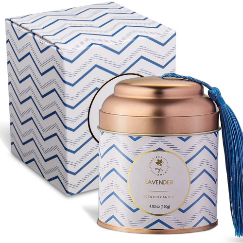 Scented Candles for Home Lavender Aromatherapy Candle Gifts for Women, Long Lasting Soy Candle Help Relaxing Stress Relief Cool Meditation Healing Calming Scented Candles for Home Lavender Aromatherapy Candle Gifts for Women, Long Lasting Soy Candle Help Relaxing Stress Relief Cool Meditation Healing Calming