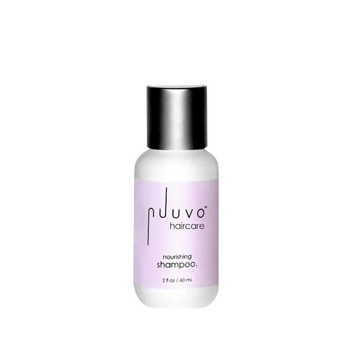 Nuuvo Haircare Nourishing Hair Shampoo, Salon Professional Sulfate Free Shampoo, Moisturizing Shampoo for Oily Hair, Coconut Shampoo with Argan Oil & Keratin, Paraben Free, No Animal Testing 2 oz
