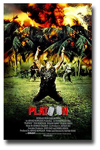 Platoon Poster Movie Promo 11 x 17 inches No Text