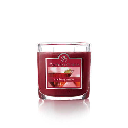 Colonial Candle Oval Scented Jar Candle, 3.5 oz, Red, 3 Ounce